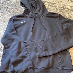 Nike charcoal grey hoodie